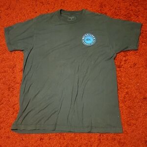 ***BARELY WORN*** blue and grey Quiksilver surf tee shirt men's size large